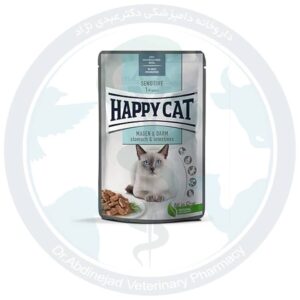 پوچ (سوپ) گربه مناسب گوارش های حساس برند هپی کت ( Happy Cat )