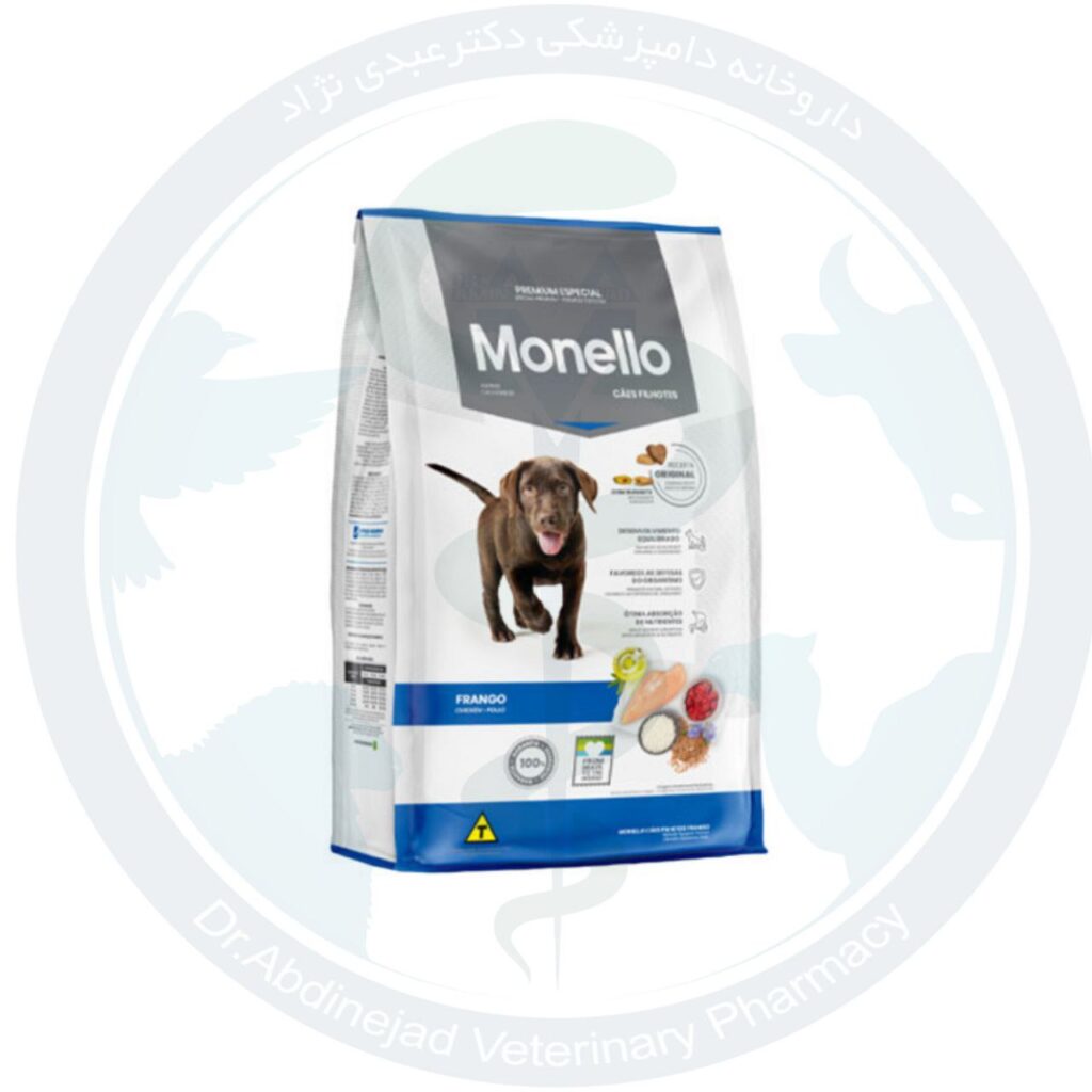 غذای خشک سگ پاپی مونلو پک شرکتی ۱ کیلویی ( monello )